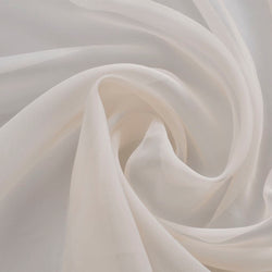Voile Fabric Cream