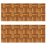 Decking Tiles  Acacia Set of 20
