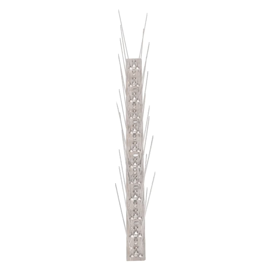 2-row Stainless Steel Bird & Pigeon Spikes Set of 6 3 m