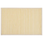 6 Baboo Placemats Natural
