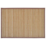 6 Baboo Placemats Brown