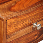 Nightstand with 1 Drawer 55 cm Solid Sheesham Wood