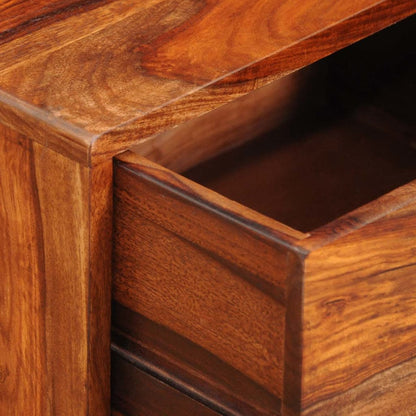 Nightstand with 1 Drawer 55 cm Solid Sheesham Wood