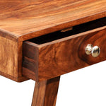 Console Table with 3 Drawers 76 cm Solid Sheesham Wood