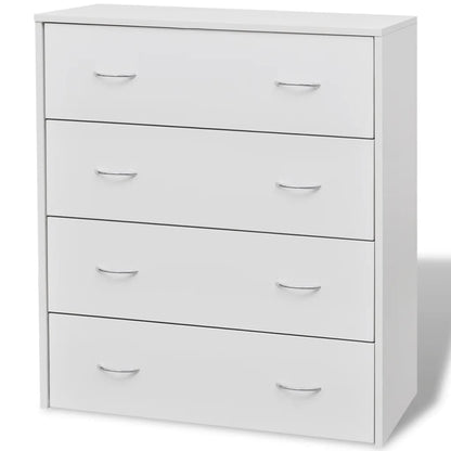 Sideboard with 4 Drawers White