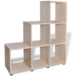 Staircase Bookcase/Display Shelf 107 cm Oak