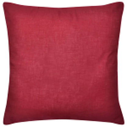 4 Cushion Covers Cotton( Burgundy )