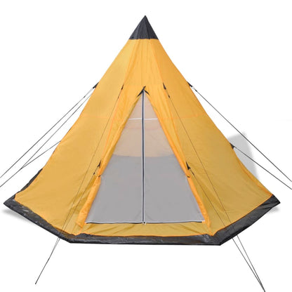 4-person Tent Yellow