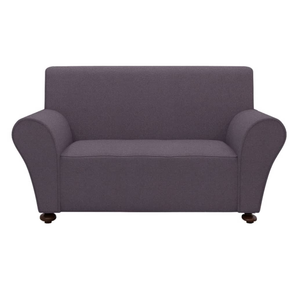Stretch Couch Slipcover Anthracite Polyester Jersey