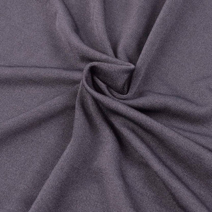 Stretch Couch Slipcover Anthracite Polyester Jersey