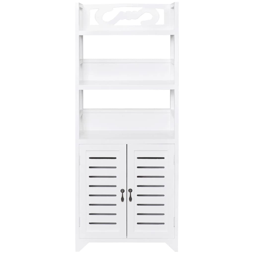 Bathroom Cabinet Albuquerque Wood White