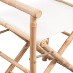 Bamboo Folding Director's Chairs Set 2 | HomeAndLiving