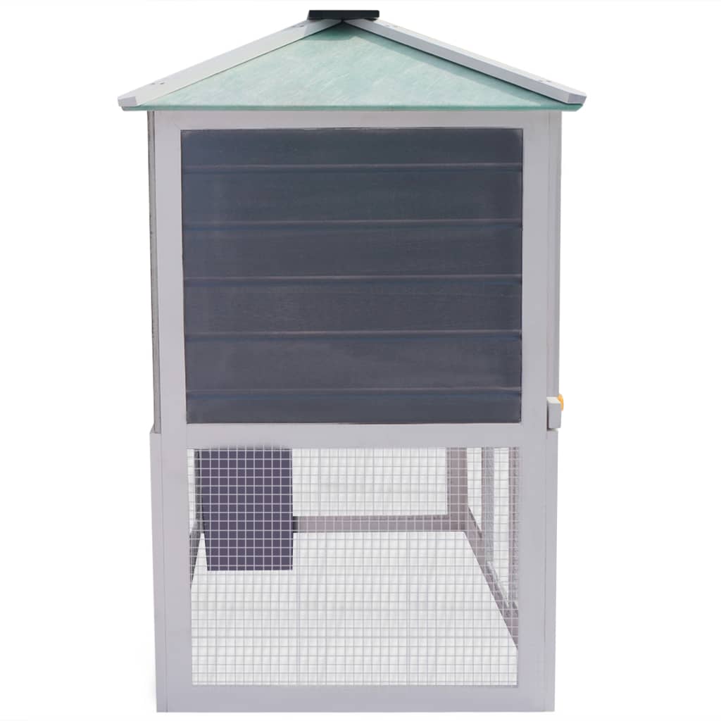Animal Rabbit Cage Double Floor Wood - 57×115×92cm