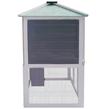 Animal Rabbit Cage Double Floor Wood - 57×115×92cm