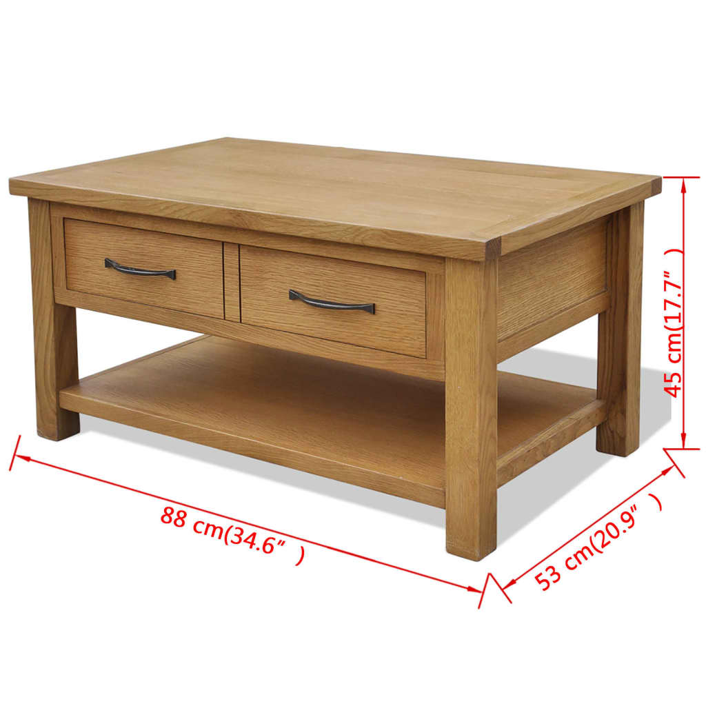 Oak Coffee Table