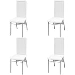 Five Piece Dining Set White