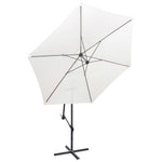 Cantilever Umbrella 3 m Sand White