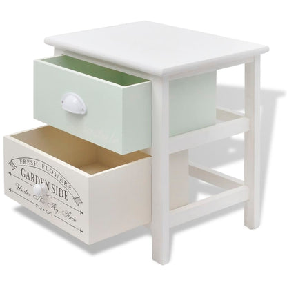 French Bedside Cabinet Wood