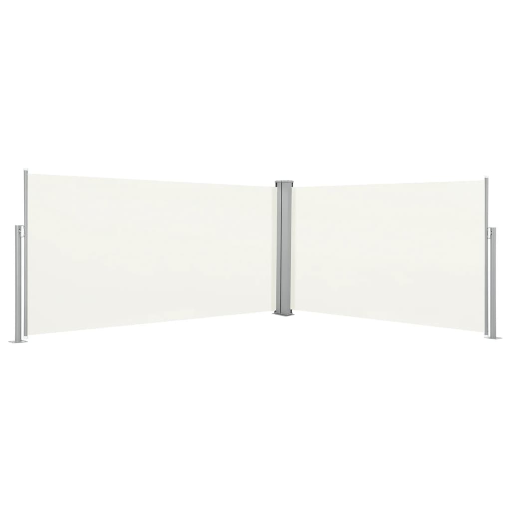 Retractable Side Awning- Cream