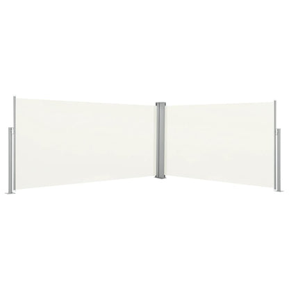 Retractable Side Awning- Cream