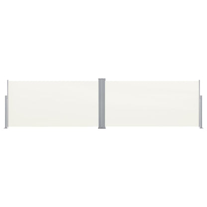 Retractable Side Awning- Cream