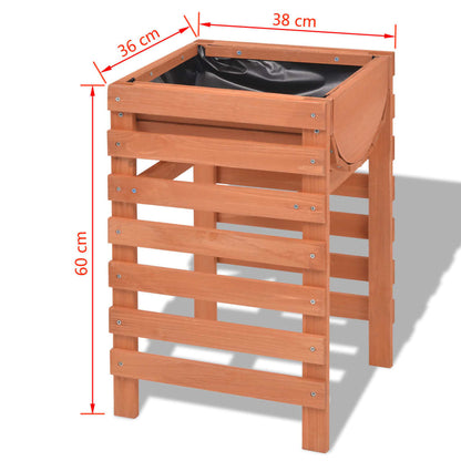 Planter Wood - 38×36×60cm