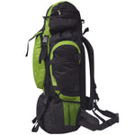 Hiking Backpack Black and Green