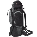 Hiking Backpack Black and Grey