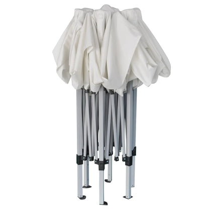 Hexagonal Pop-Up Foldable Marquee Cream White