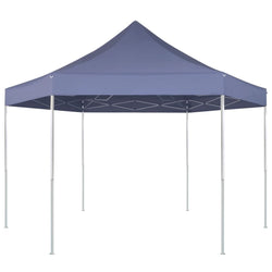Hexagonal Pop-Up Foldable Marquee Dark Blue