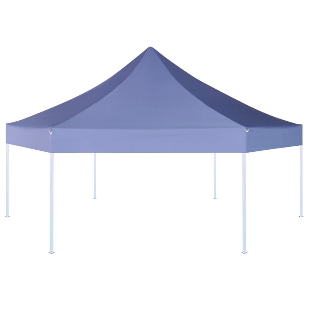 Hexagonal Pop-Up Foldable Marquee Dark Blue