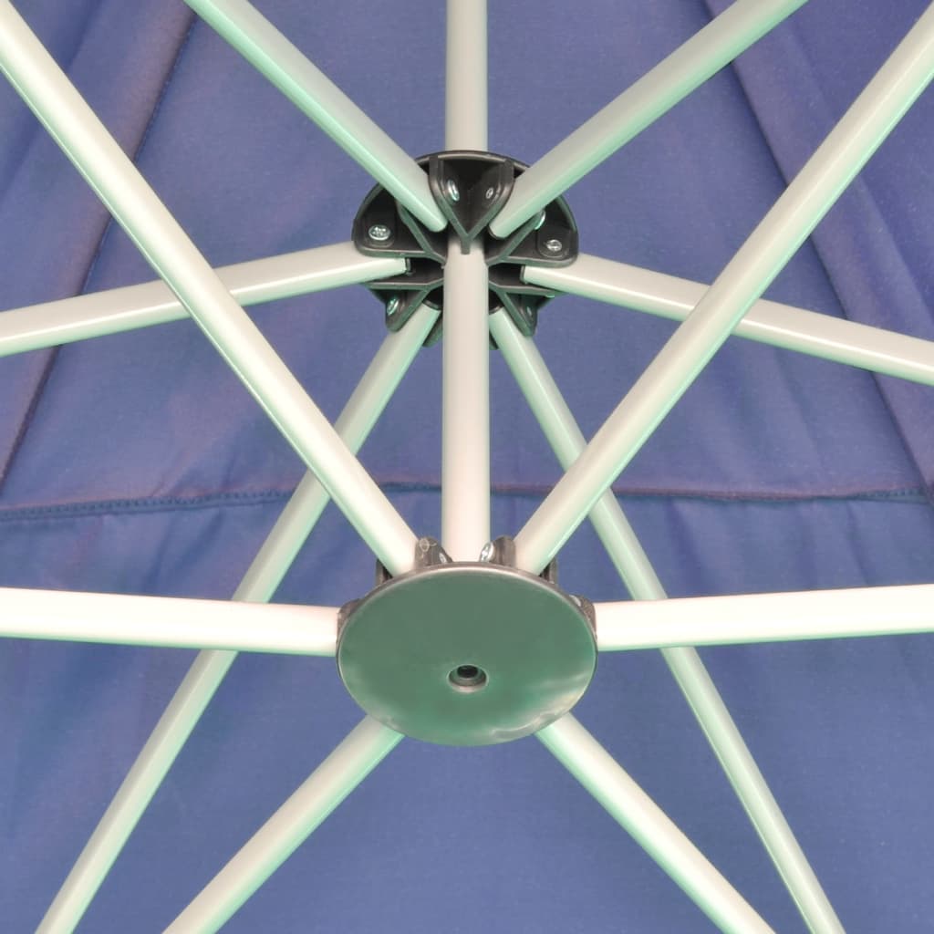 Hexagonal Pop-Up Foldable Marquee Dark Blue