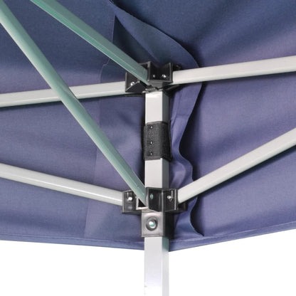 Hexagonal Pop-Up Foldable Marquee Dark Blue