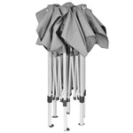 Hexagonal Pop-Up Foldable Marquee Grey