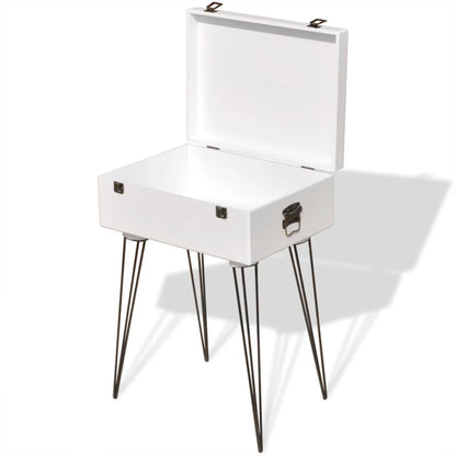Side Cabinet White - 40×30×57cm