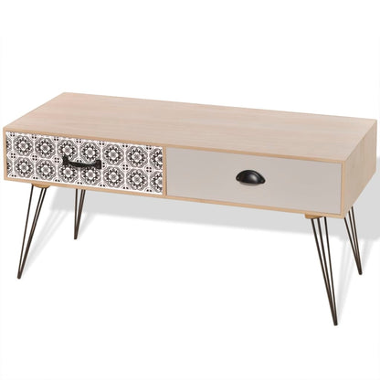 Tv Side Table Brown