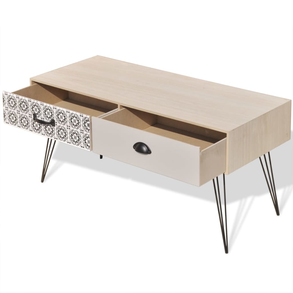 Tv Side Table Brown