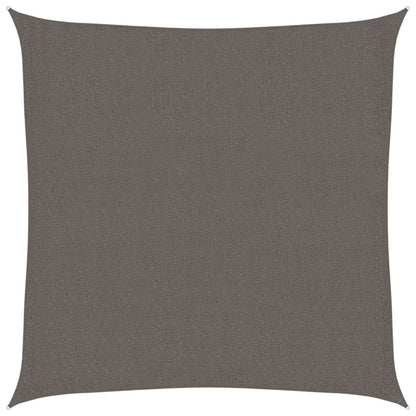 Sunshade Sail HDPE Square Anthracite - 3.6×3.6m