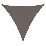 Sunshade Sail HDPE Triangular  Anthracite