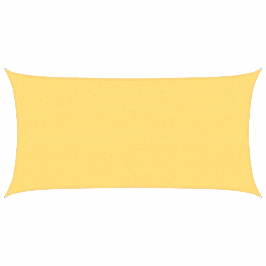Sunshade Sail HDPE Rectangular Beige