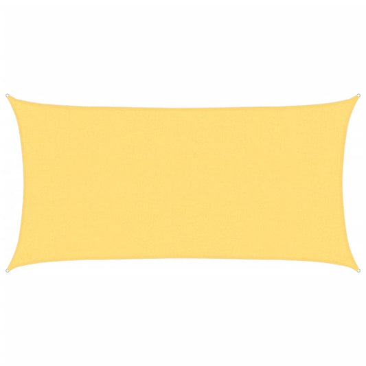 Sunshade Sail HDPE Rectangular Beige
