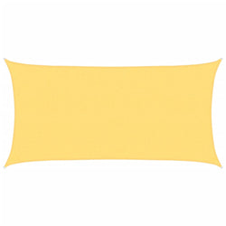 Sunshade Sail HDPE Rectangular Beige
