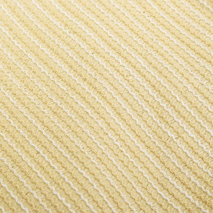 Sunshade Sail HDPE Rectangular Beige