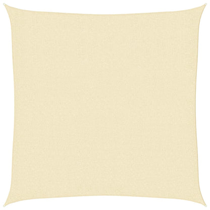 Sunshade Sail HDPE Square  Cream
