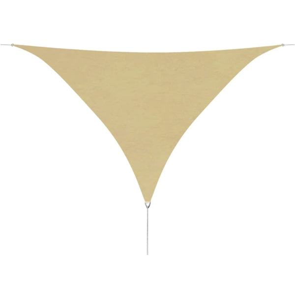  Sunshade Sail Oxford Fabric Triangular  Beige