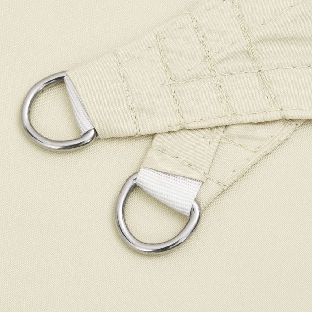 Sunshade Sail Oxford Fabric Square  Cream