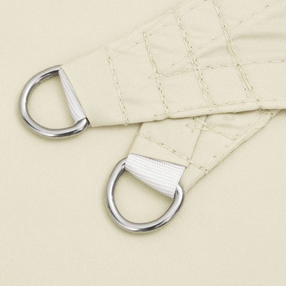 Sunshade Sail Oxford Fabric Square  Cream