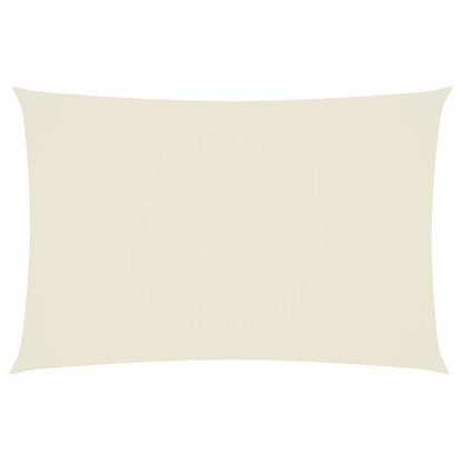 Sunshade Sail Oxford Fabric Rectangular Cream