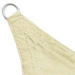 Sunshade Sail Oxford Fabric Rectangular Cream