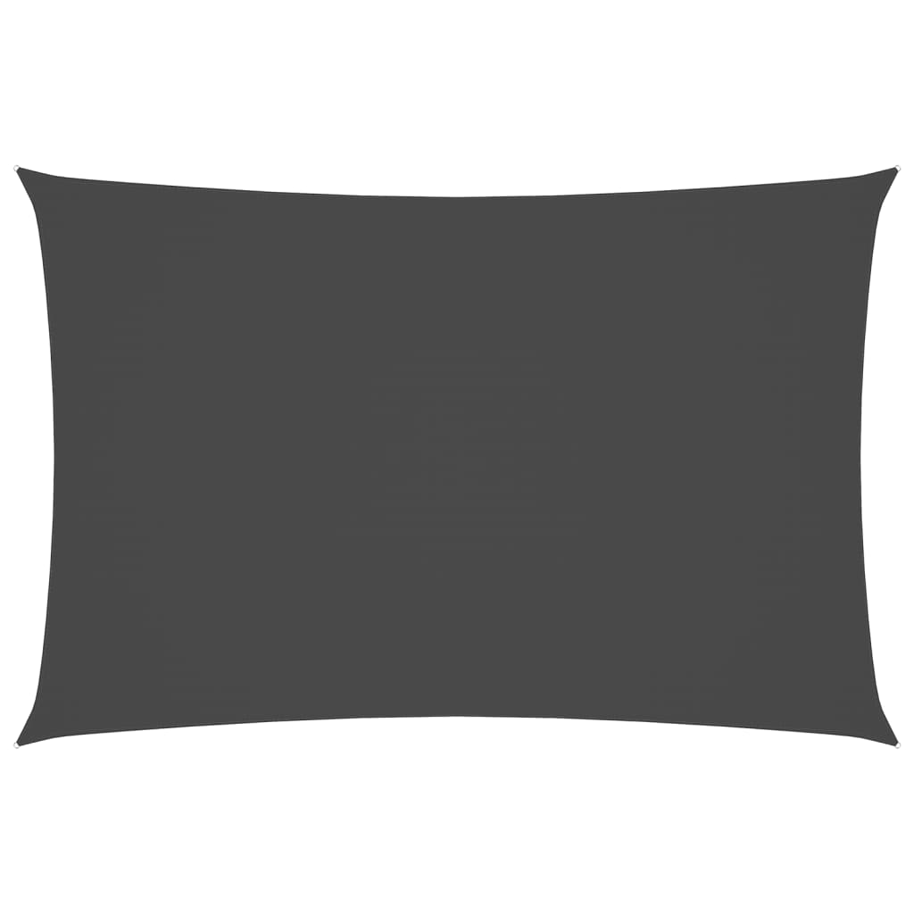 Sunshade Sail Oxford Fabric Rectangular  Anthracite